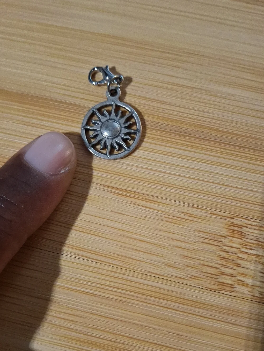 Sunburst Dangle For Floating Lockets